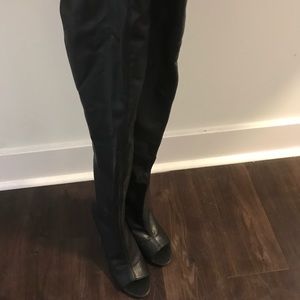 Steve Madden over the knee leather boot